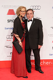 Elmar Wepper mit Frau Anita @ Deutscher Filmball 2015 (©Foto: Martin Schmitz)